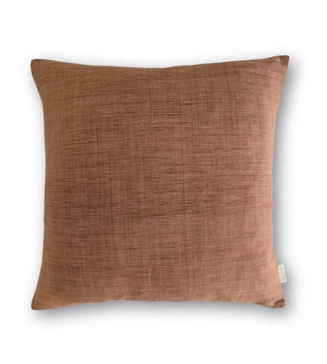 Aleesa Cushion cover in Rust
