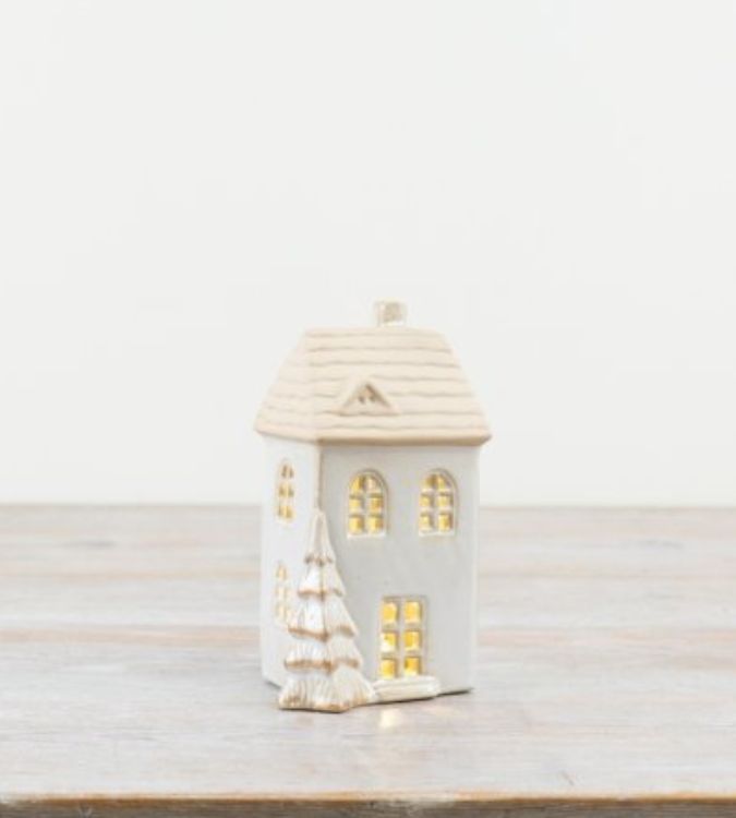 LED Ceramic House