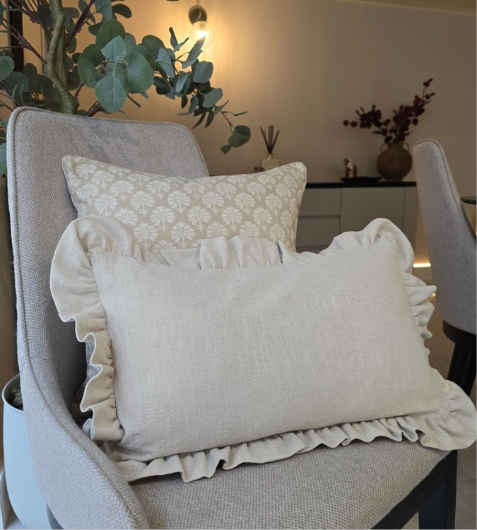 Alina Cushion – Natural - Image 3