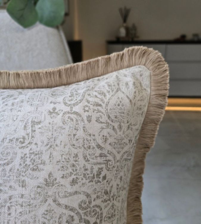 Aveline Vintage Cushion - Golden Beige