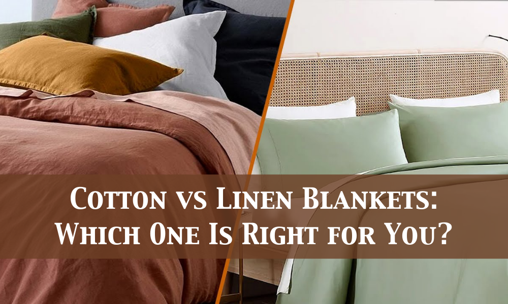 Cotton vs Linen Blankets