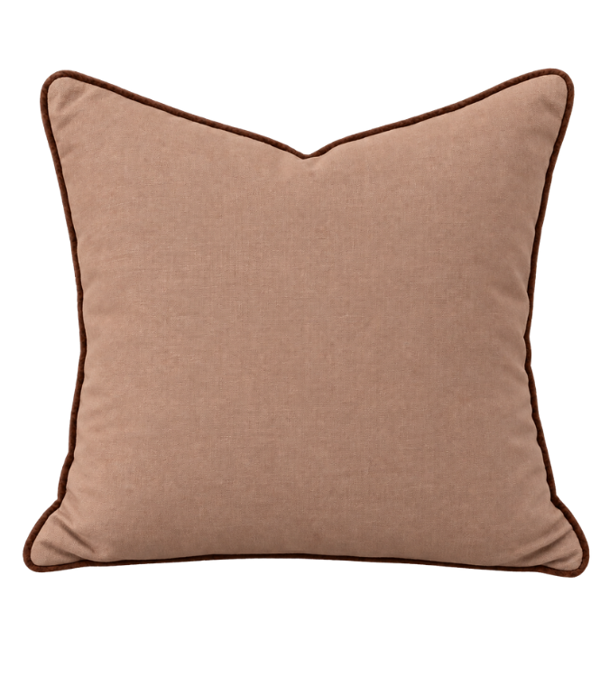 latte cotton cushion